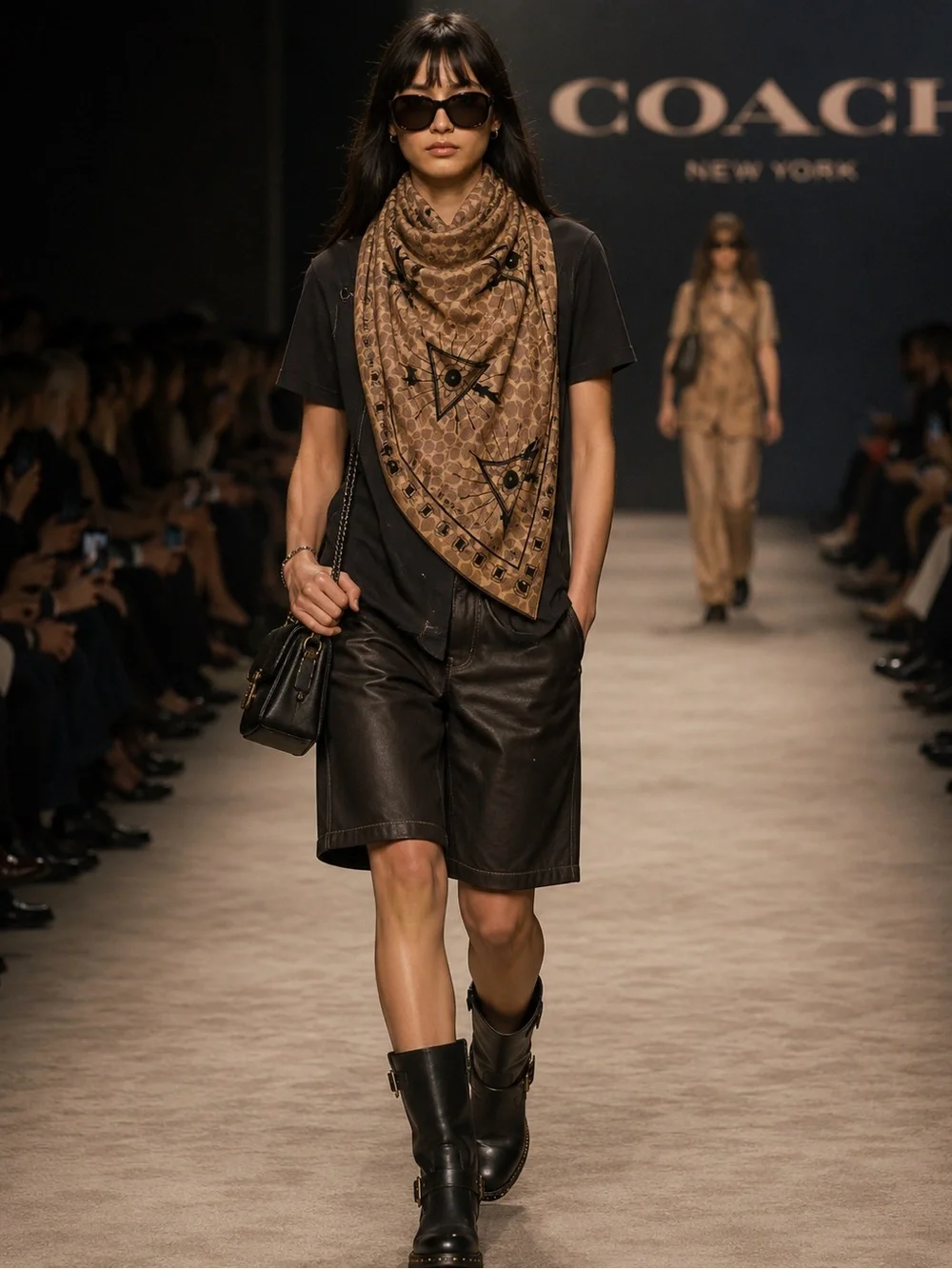 rare scarf featuring 